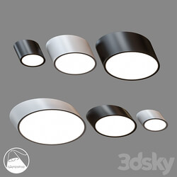 LampsShop.com PL3007 Ceiling Lamp Oblique CIRCLE 