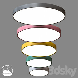 LampsShop.com PL3008 Ceiling Lamp CIRCLE Color Ceiling lamp 3D Models 