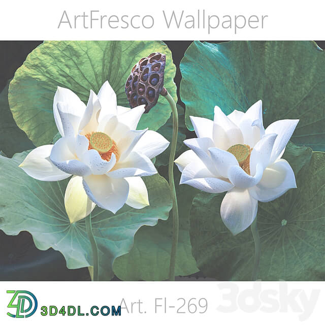 ArtFresco Wallpaper Designer seamless wallpaper Art. Fl 269 OM