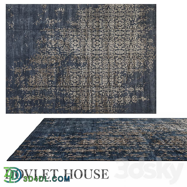 Carpet DOVLET HOUSE art 16408 3D Models