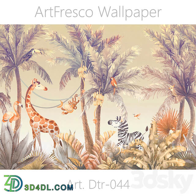 ArtFresco Wallpaper Designer seamless wallpaper Art. Dtr 044OM