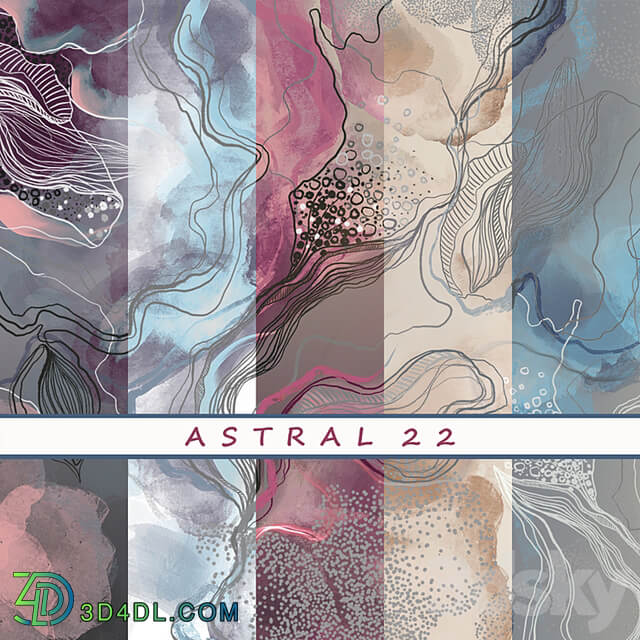 Design wallpaper ASTRAL 22 pack 2