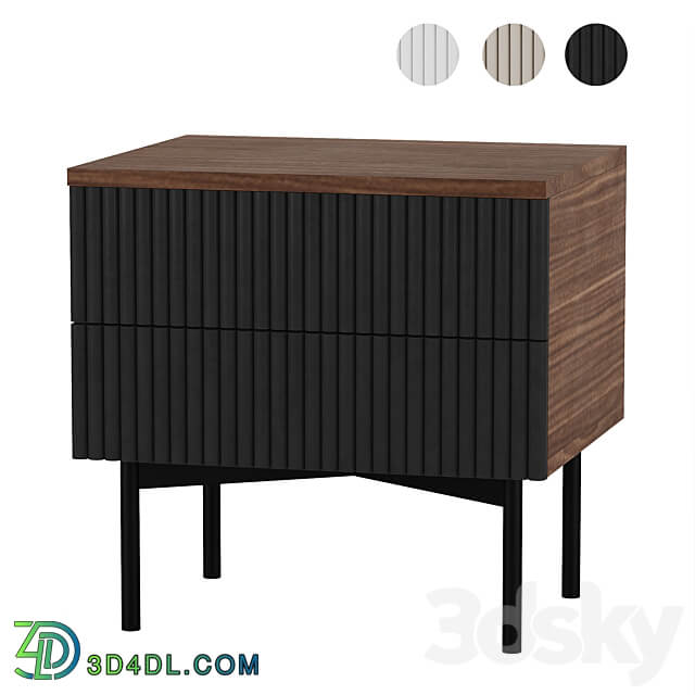 Bedside table Abruzzo Sideboard Chest of drawer 3D Models