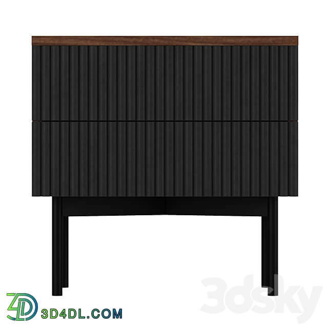 Bedside table Abruzzo Sideboard Chest of drawer 3D Models