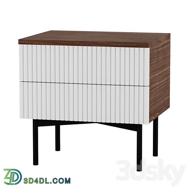 Bedside table Abruzzo Sideboard Chest of drawer 3D Models