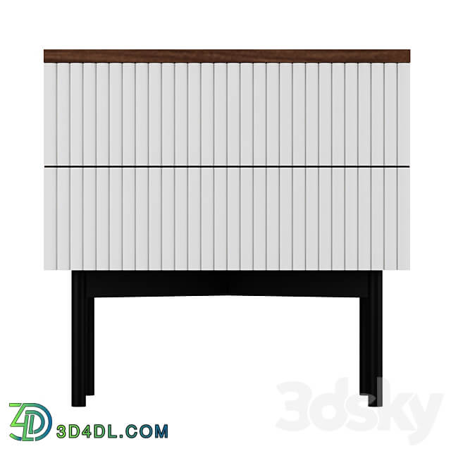 Bedside table Abruzzo Sideboard Chest of drawer 3D Models