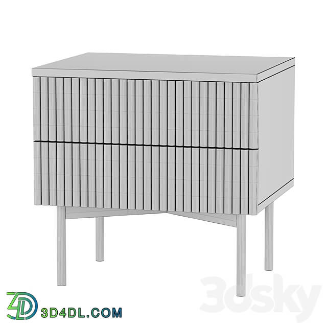 Bedside table Abruzzo Sideboard Chest of drawer 3D Models