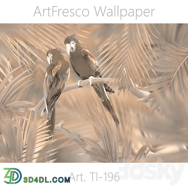 ArtFresco Wallpaper Designer seamless wallpaper Art. TL 196OM 3D Models