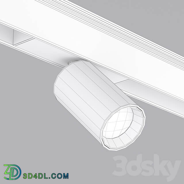 OM Luminaire MAG SPOT 25 R65 5W 3D Models