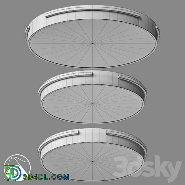 LampsShop.com L1388 Ceiling Lamp MACAROON A Ceiling lamp 3D Models