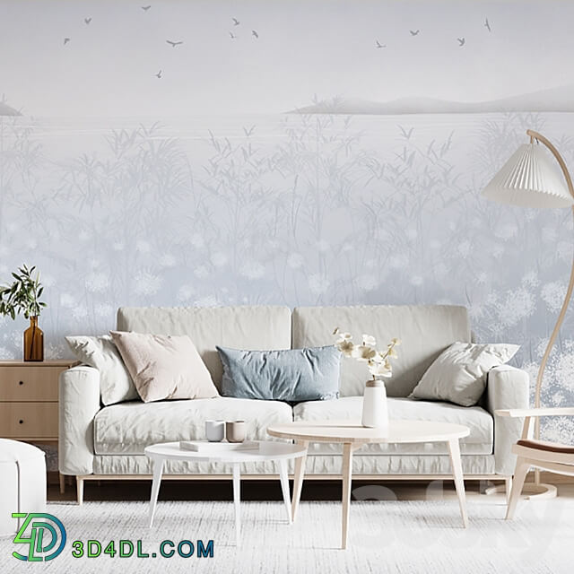 ArtFresco Wallpaper Designer seamless wallpaper Art. Bo 104 Bo 105 Bo 106 OM 3D Models