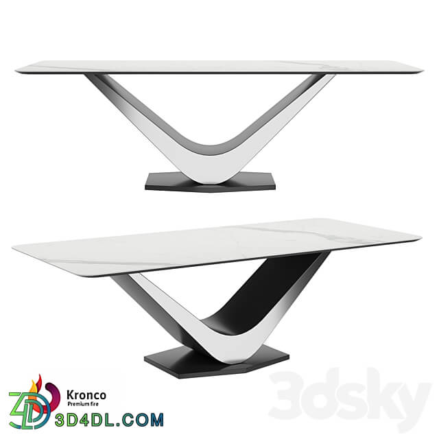 Dining table Kronco Fly 3D Models