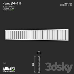 www.dikart.ru Df 216 140Hx18mm 05.08.2022 3D Models 