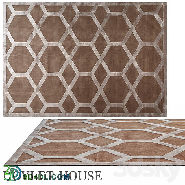 Carpet DOVLET HOUSE art 16021 3D Models