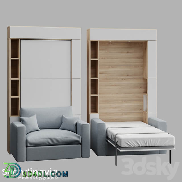 Scandinavia wardrobe beds