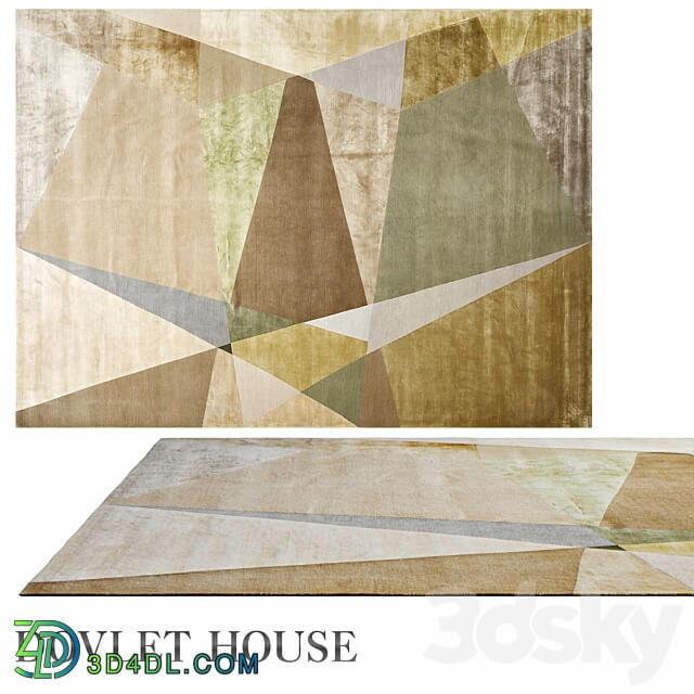 Carpet DOVLET HOUSE art 16090 3D Models