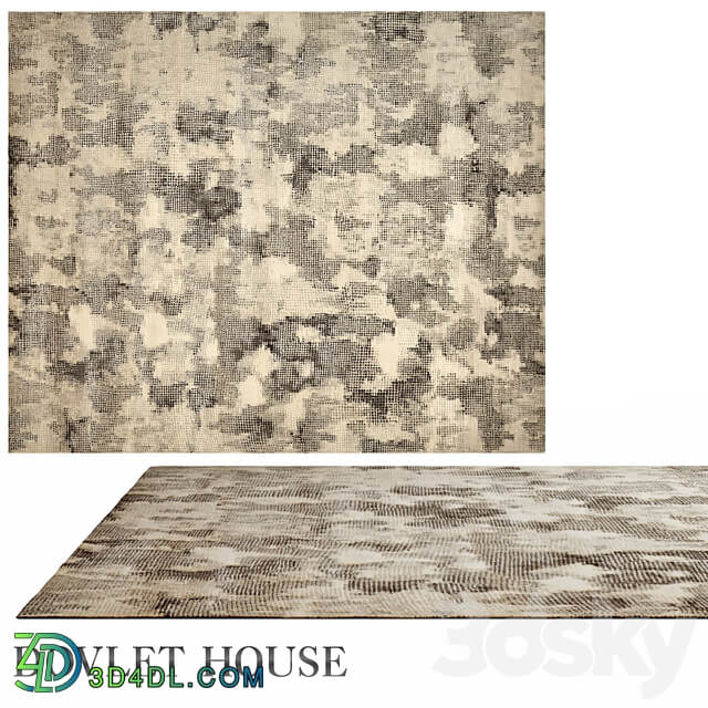 Carpet DOVLET HOUSE art 15902 3D Models