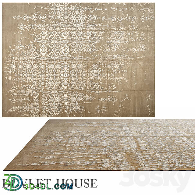 Carpet DOVLET HOUSE art 15938 3D Models