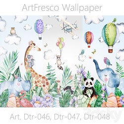 ArtFresco Wallpaper Designer seamless wallpaper Art. Dtr 046, Dtr 047, Dtr 048 OM 