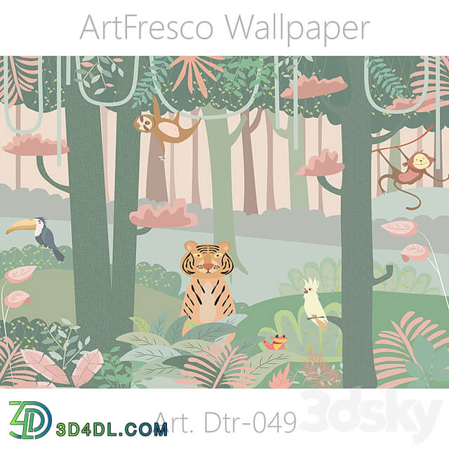 ArtFresco Wallpaper Designer seamless wallpaper Art. Dtr 049 OM