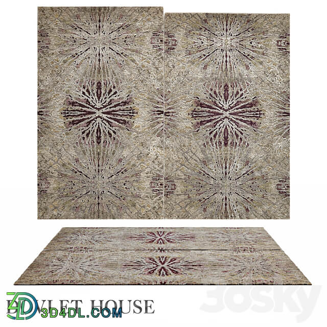 Carpet DOVLET HOUSE art 15925 3D Models