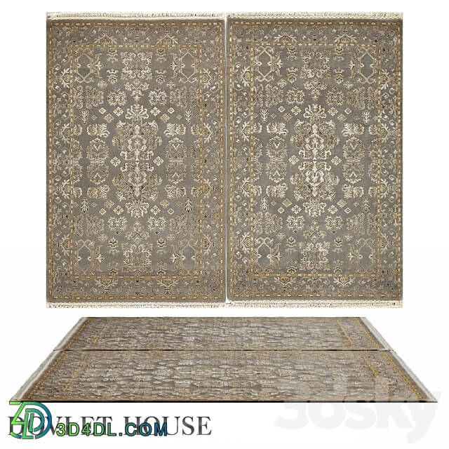 Carpet DOVLET HOUSE art 15926 3D Models