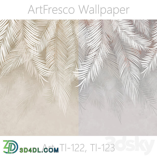 ArtFresco Wallpaper Design seamless wallpaper Art. TL 122, TL 123OM