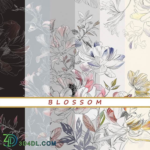 Designer wallpapers BLOSSOM pack 2