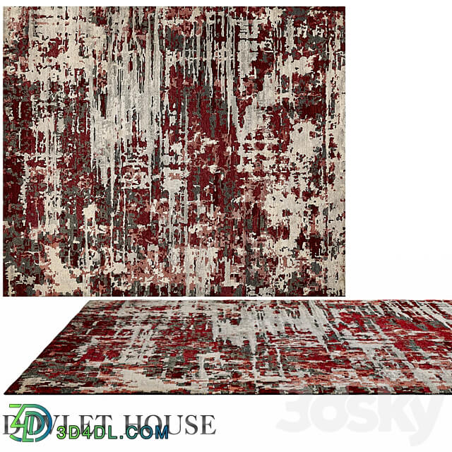 Carpet DOVLET HOUSE art 15952 3D Models