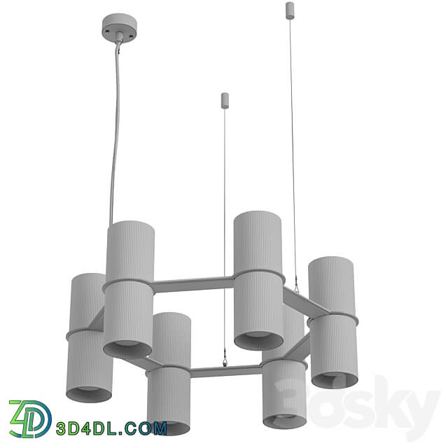 BINO 12M lamp sku. 29191 Pikartlights Pendant light 3D Models