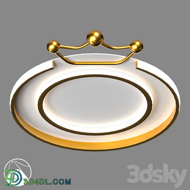 LampsShop.com CPL7039 Ceiling Lamp Crowned Ring