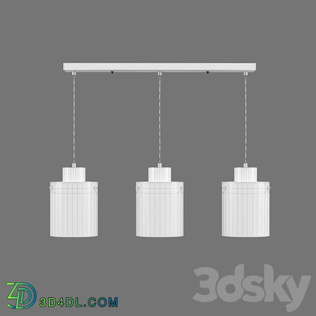 OM Pendant lamp Eurosvet 50227 3 Trim Pendant light 3D Models