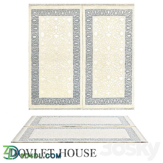 Carpet DOVLET HOUSE art 15985 3D Models