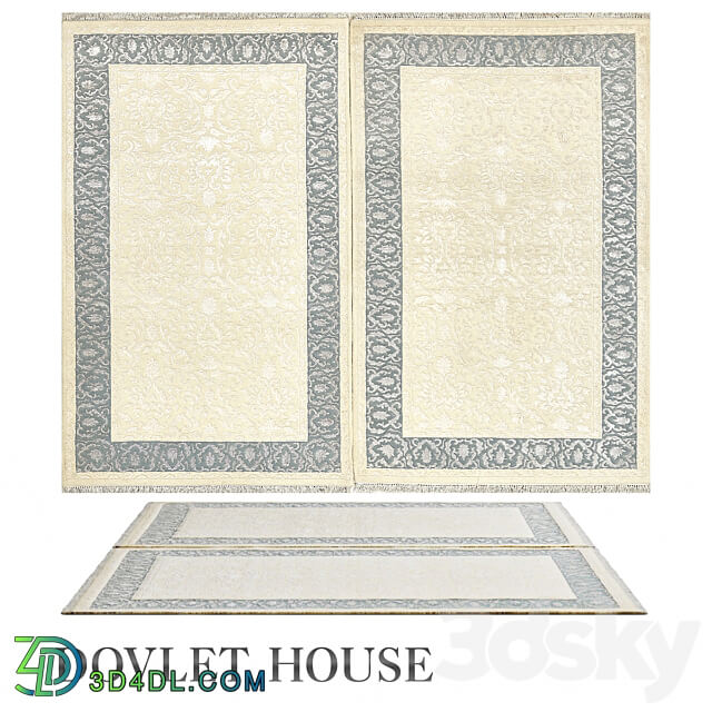 Carpet DOVLET HOUSE art 15990 3D Models