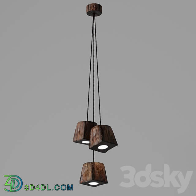 Querk 03 LED by Ruwoo OM Pendant light 3D Models