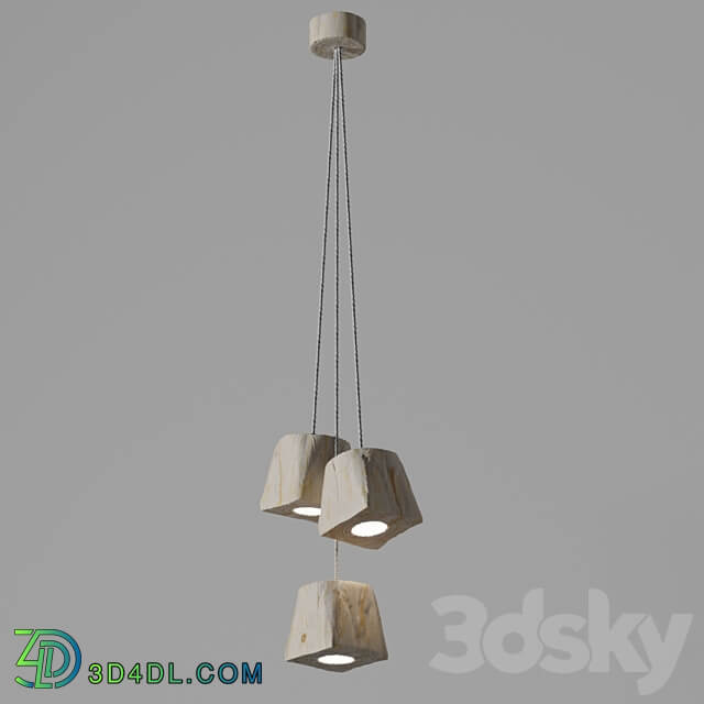 Querk 03 LED by Ruwoo OM Pendant light 3D Models