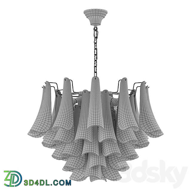 Chandelier Patrizia Volpato Petali 8007 75 Pendant light 3D Models