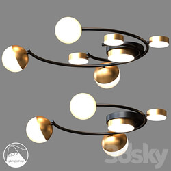 LampsShop.com PL3134 Celilng Lamp Proccet Circle Ceiling lamp 3D Models 