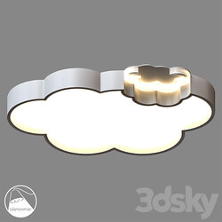 LampsShop.com PL3011 Ceiling Lamp Double Cloud Ceiling lamp 3D Models 