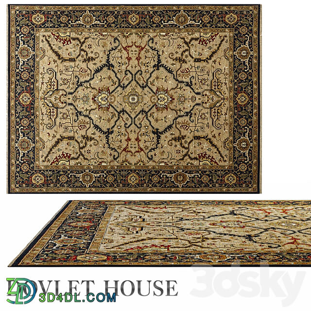 Carpet DOVLET HOUSE art 15737 3D Models