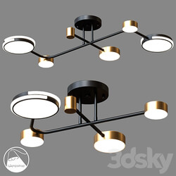 LampsShop.com PL3135 Ceiling Lamp Proccet Corner Ceiling lamp 3D Models 