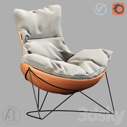 Armchair K0014 4Union.ru 3D Models 