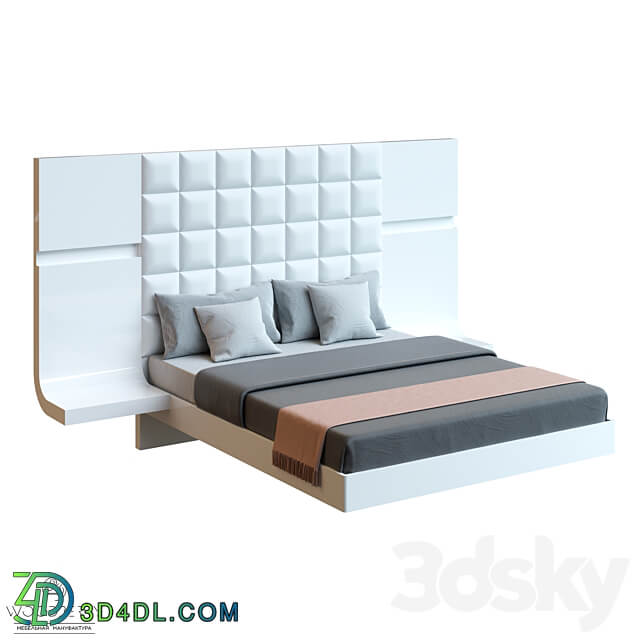 Luxury floating bed Bed 3D Models