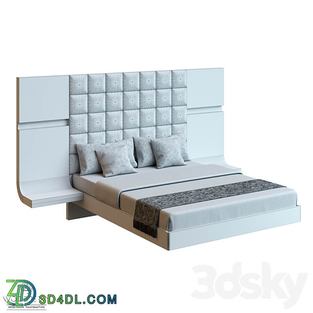 Luxury floating bed Bed 3D Models