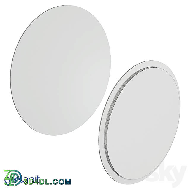 Mirror Cersanit ECLIPSE smart 80x80 round A64143 3D Models