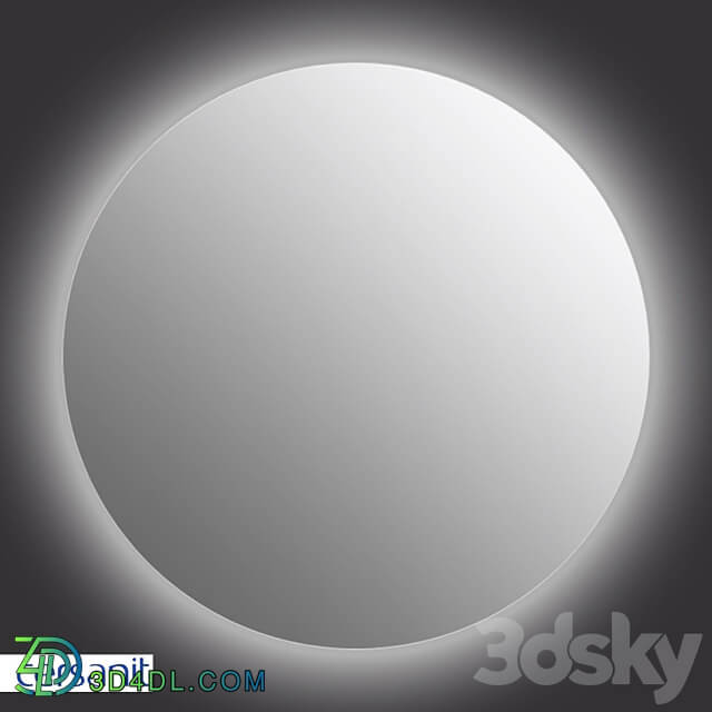 Mirror Cersanit ECLIPSE smart 90x90 illuminated round A64144