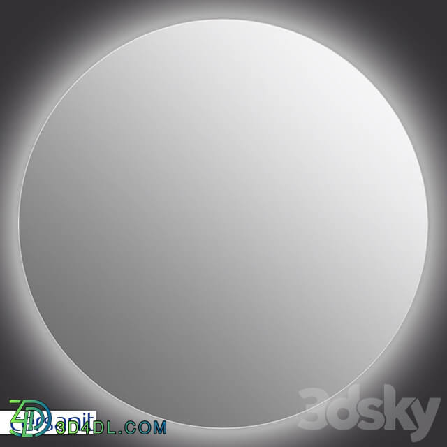 Mirror Cersanit ECLIPSE smart 100x100 illuminated round A64145