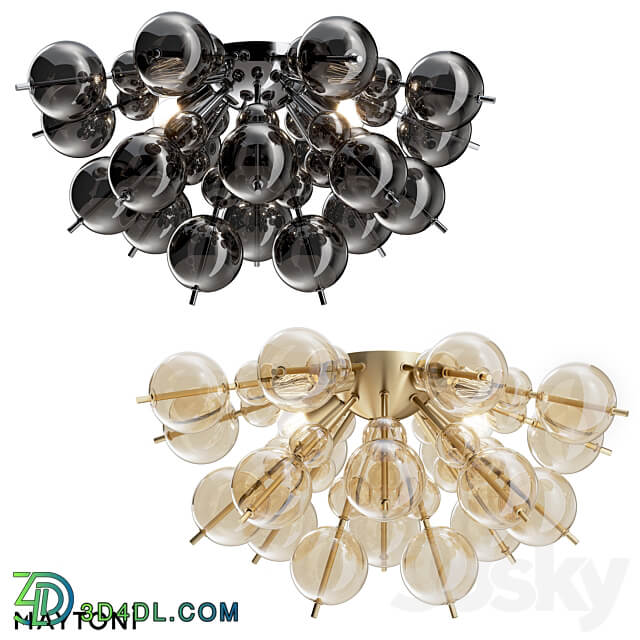 Ceiling lamp Bolla MOD133CL 04BS MOD133CL 04CH Ceiling lamp 3D Models