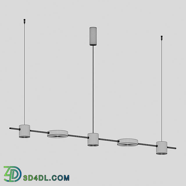 Chandelier Karin 07624 5 02 OM Pendant light 3D Models