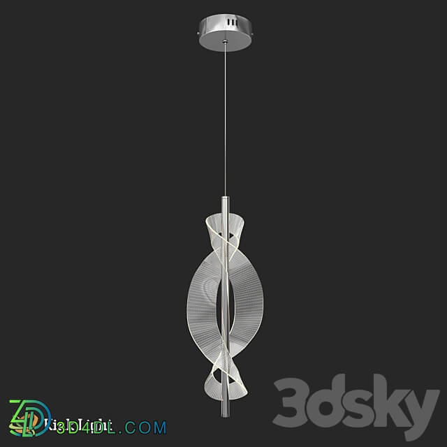 Suspension Jill 08047 1A 02 08047 1A.33 OM Pendant light 3D Models